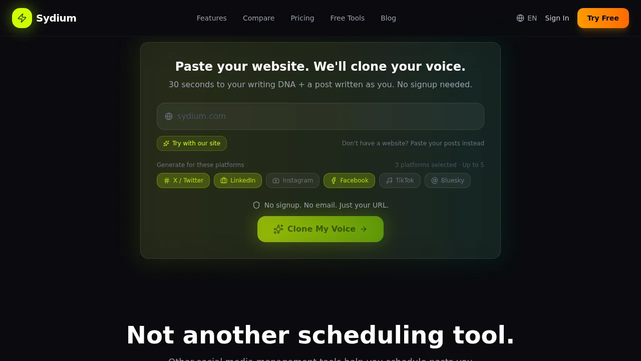 Sydium screenshot 1