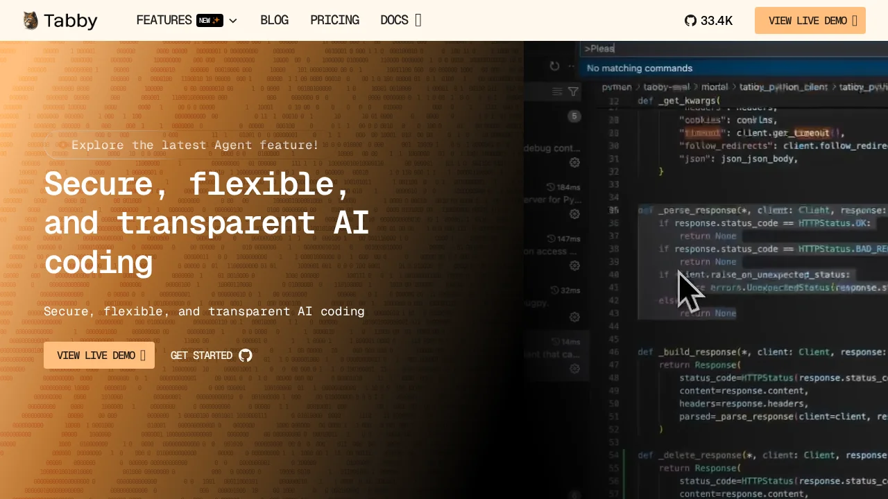 Tabby screenshot 1