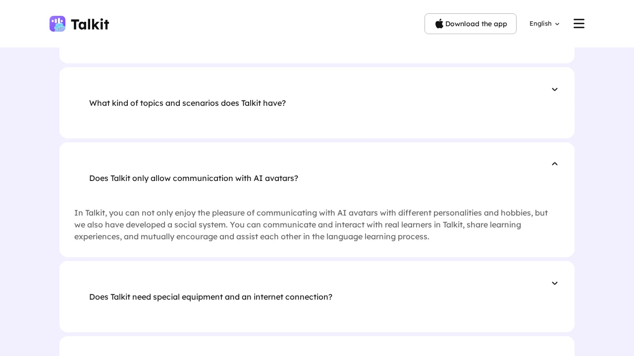 Talkit screenshot 1