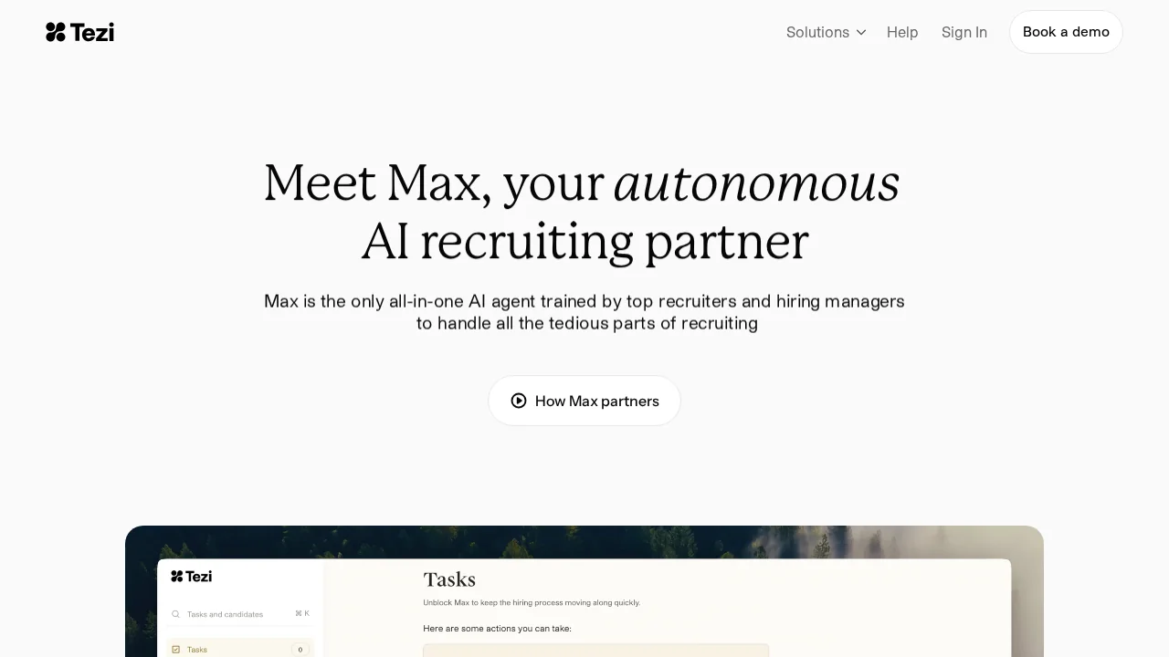 Tezi screenshot 1