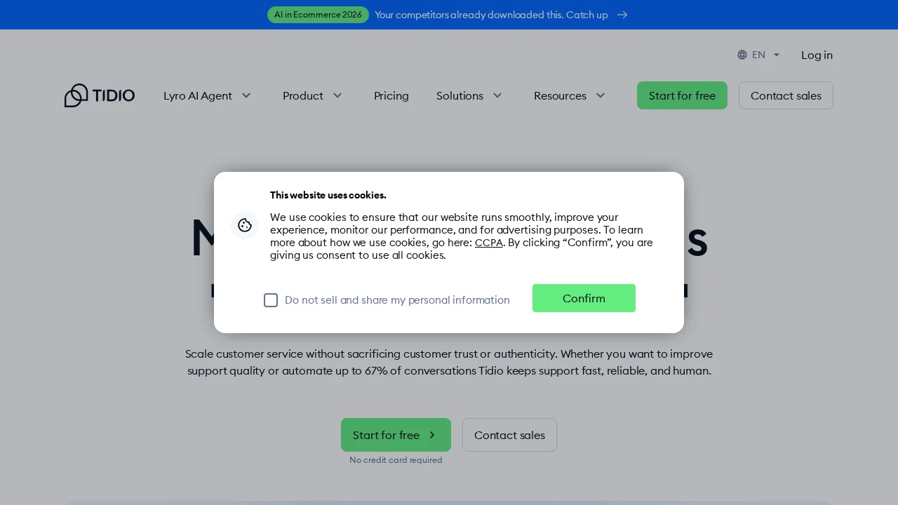 Tidio screenshot 1