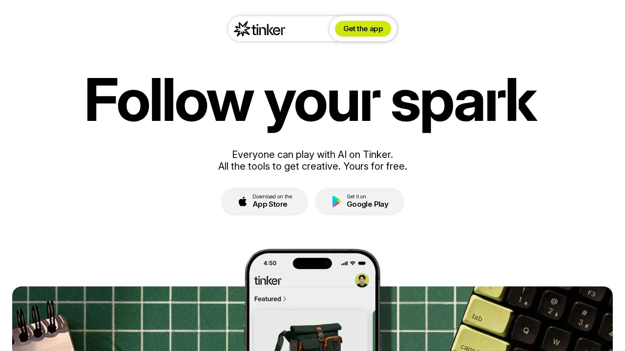 Tinker screenshot 1