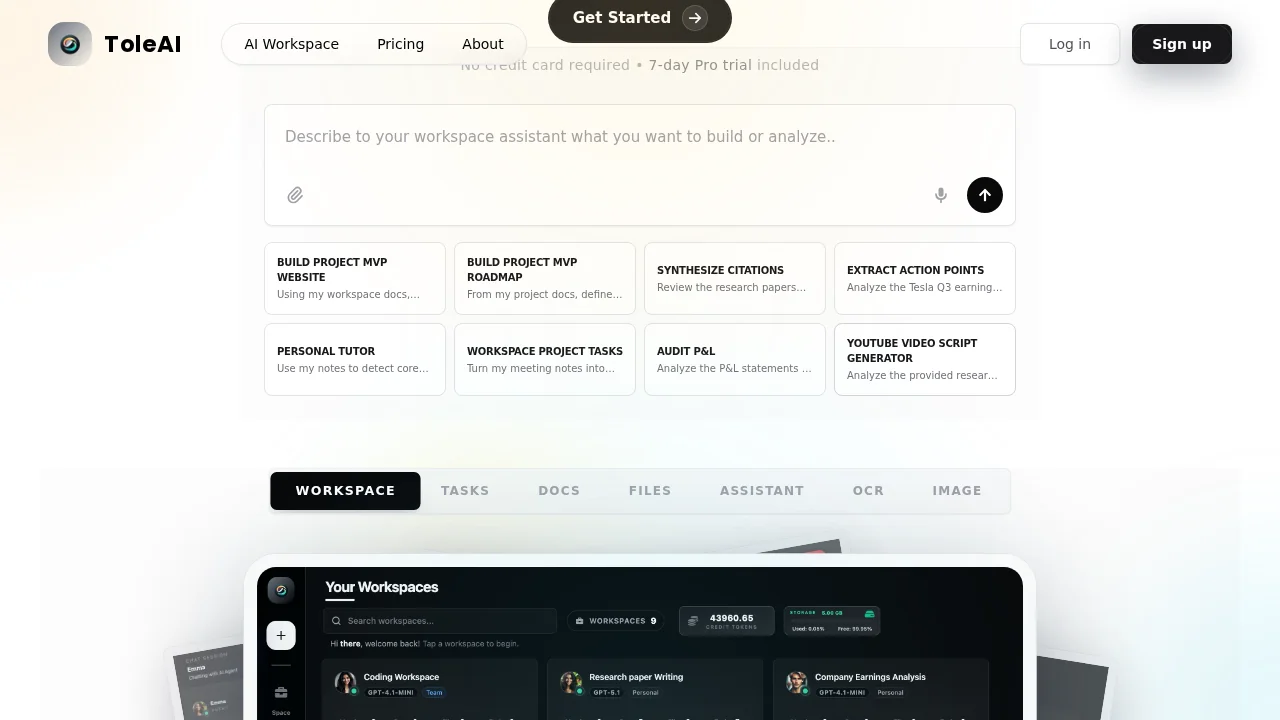 ToleAI screenshot 1