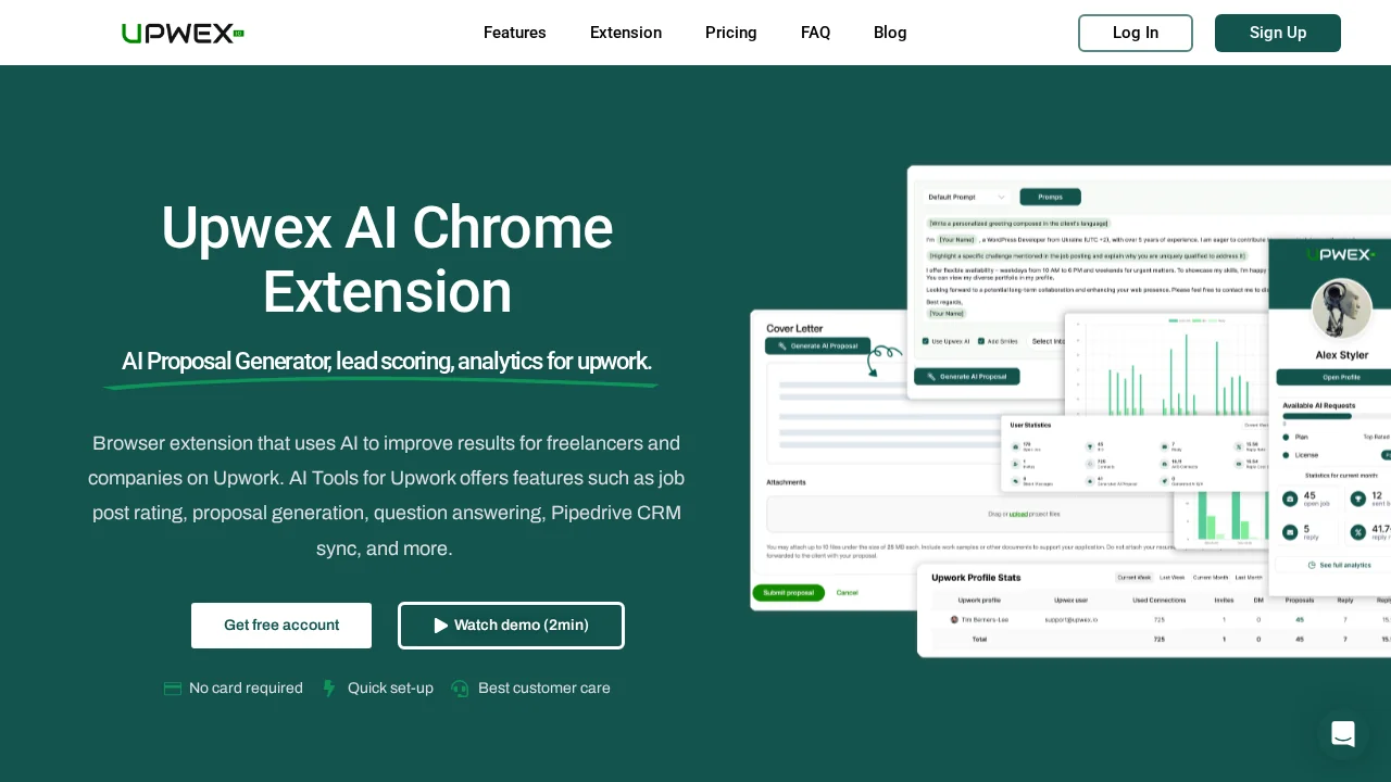 Upwex screenshot 1