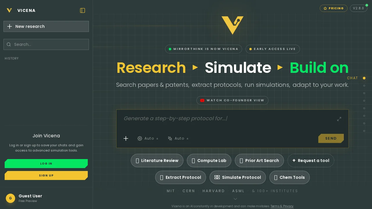 Vicena screenshot 1