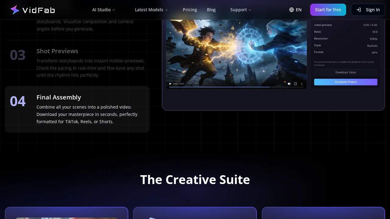 VidFab screenshot 1