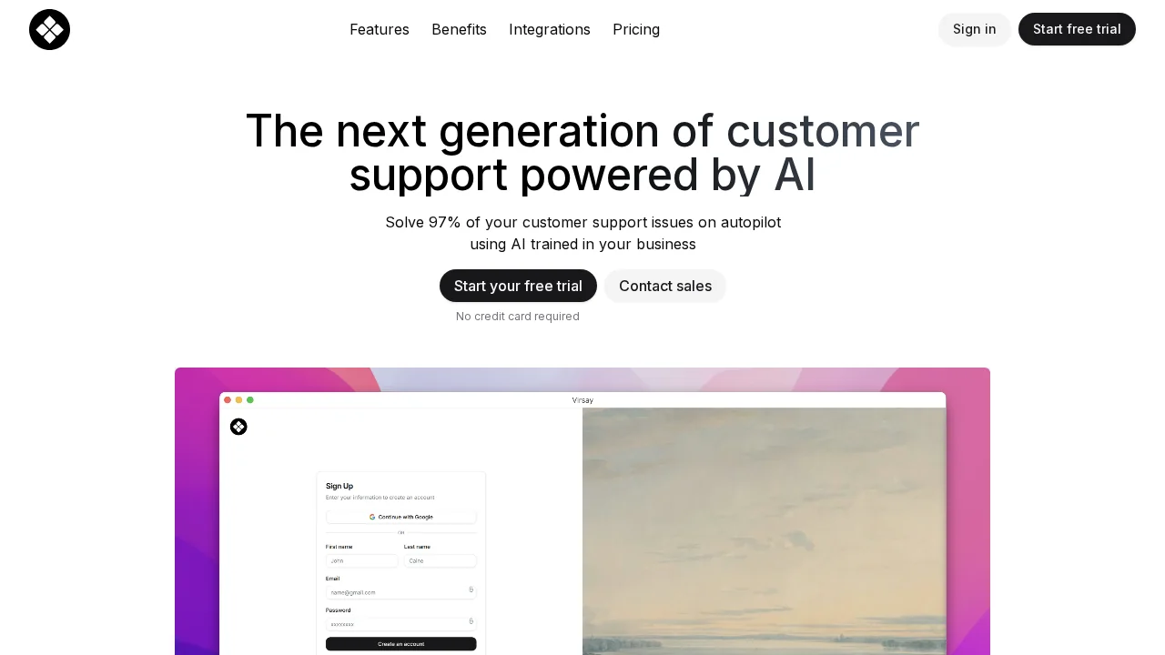 Virsay screenshot 1