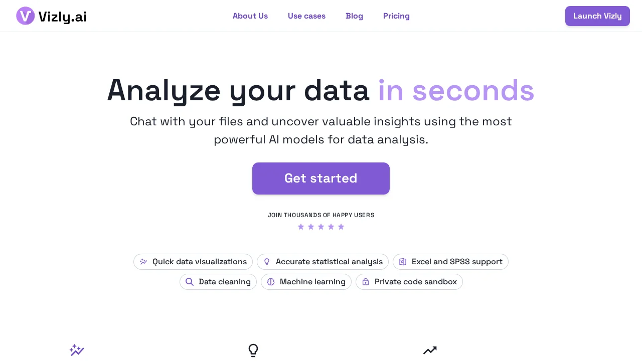 Vizly screenshot 1