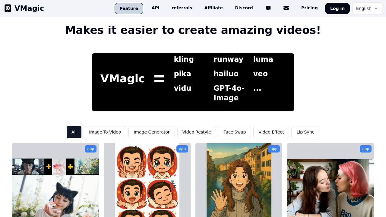 VMagic screenshot 1
