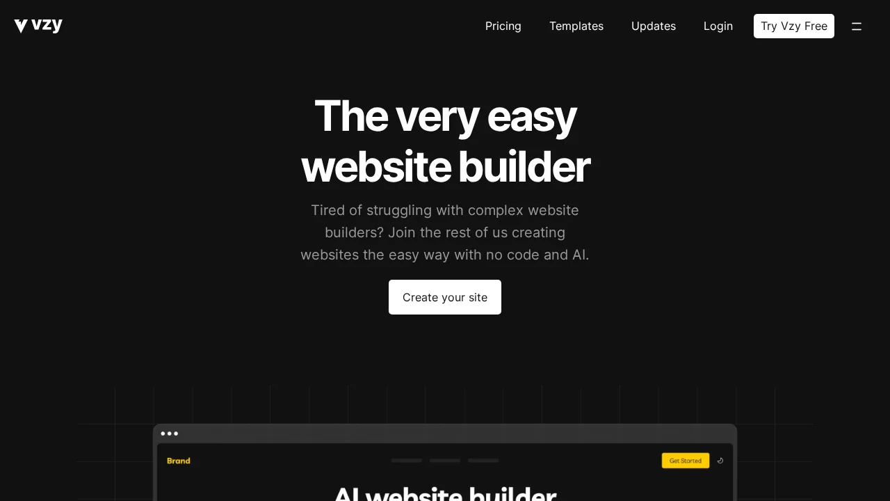 Vzy screenshot 1