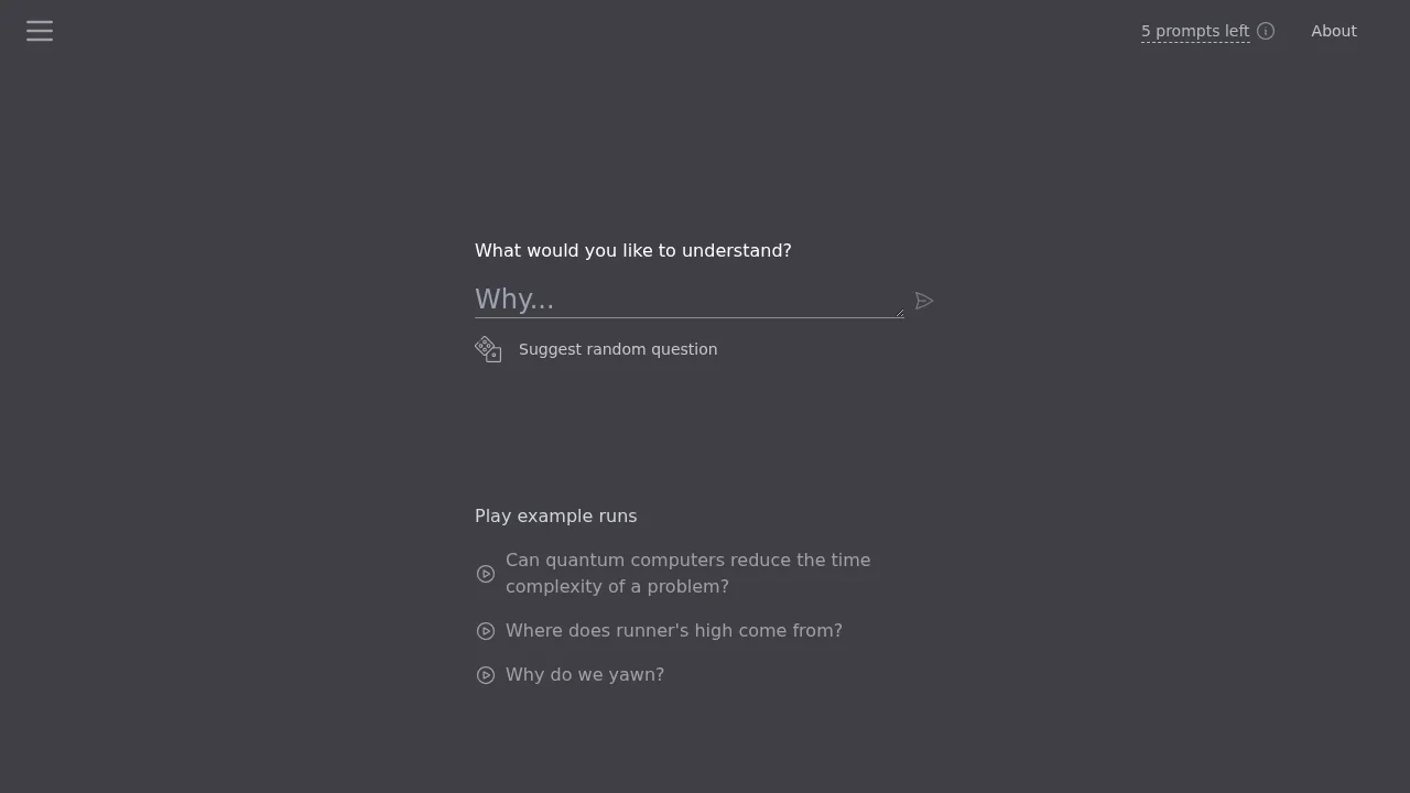 WhyBot screenshot 1