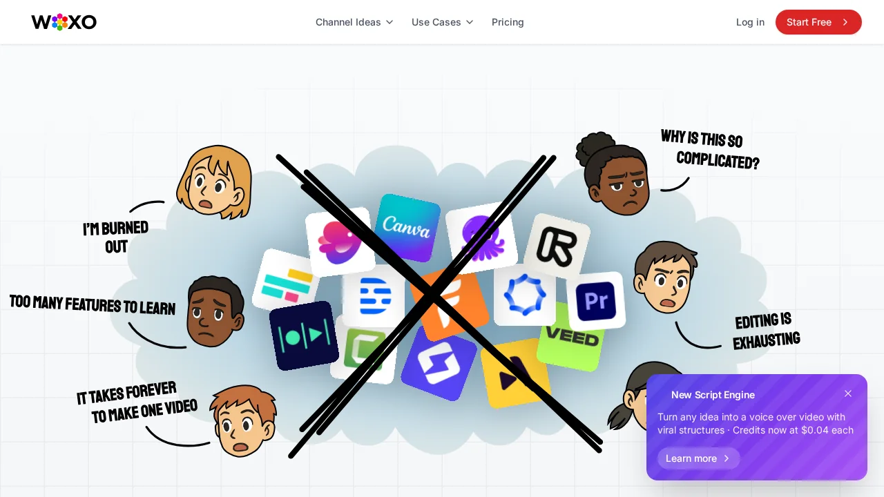WOXO screenshot 1
