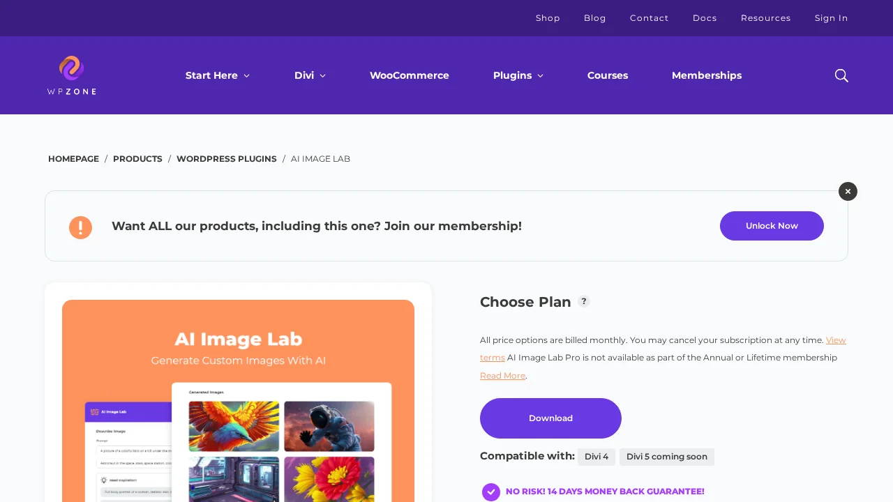 WPZone screenshot 1