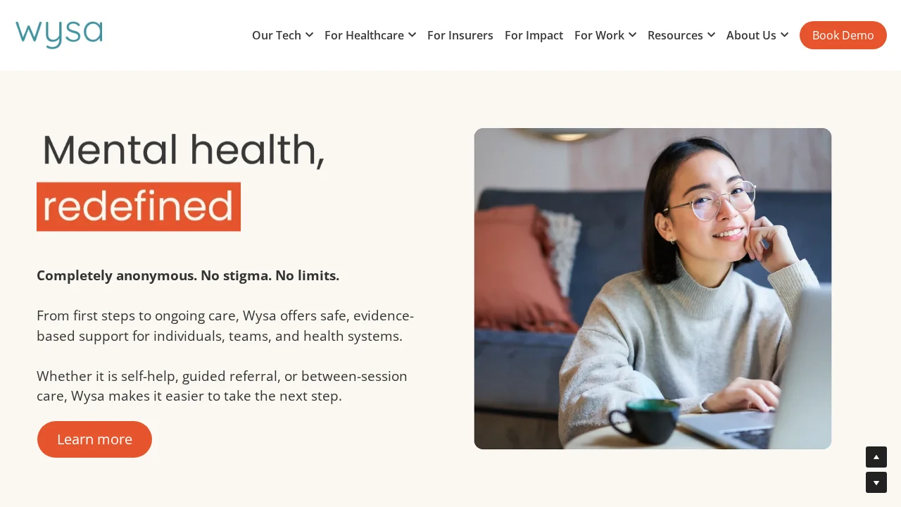 Wysa screenshot 1