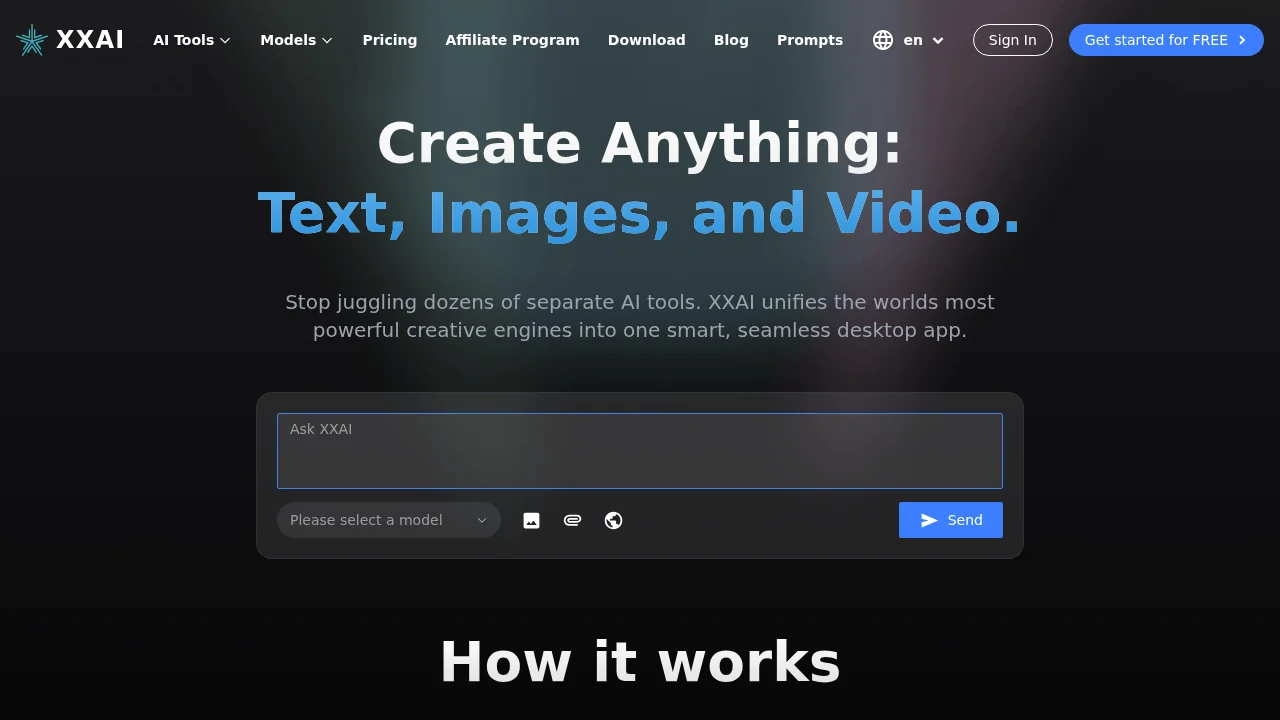 XX.AI screenshot 1